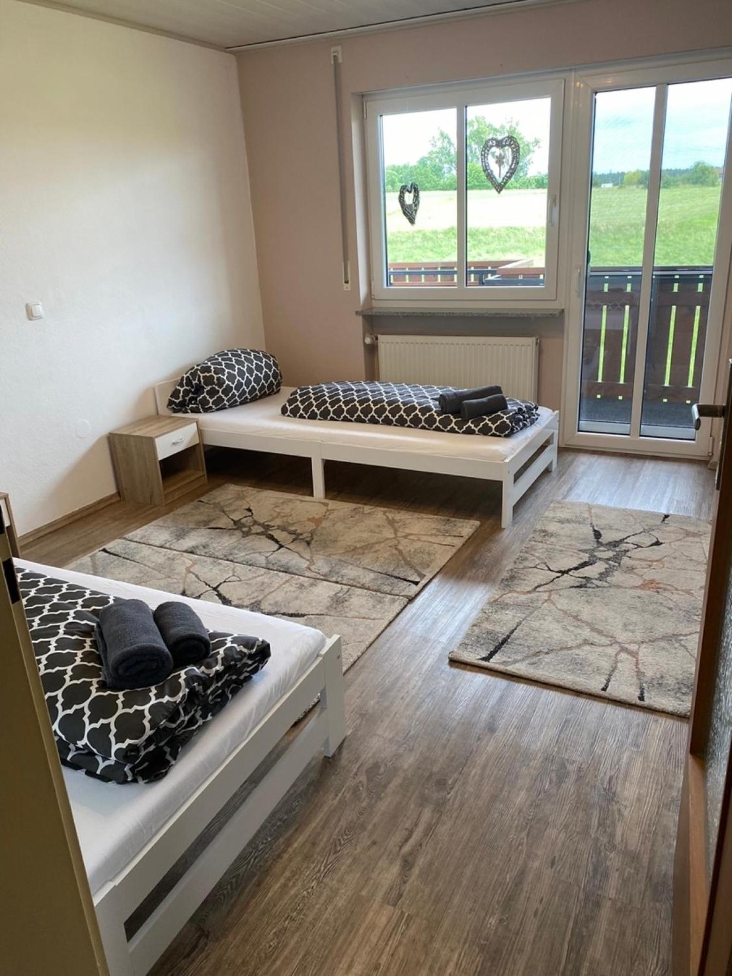 Apartment Wohner Petersaurach Eksteriør billede