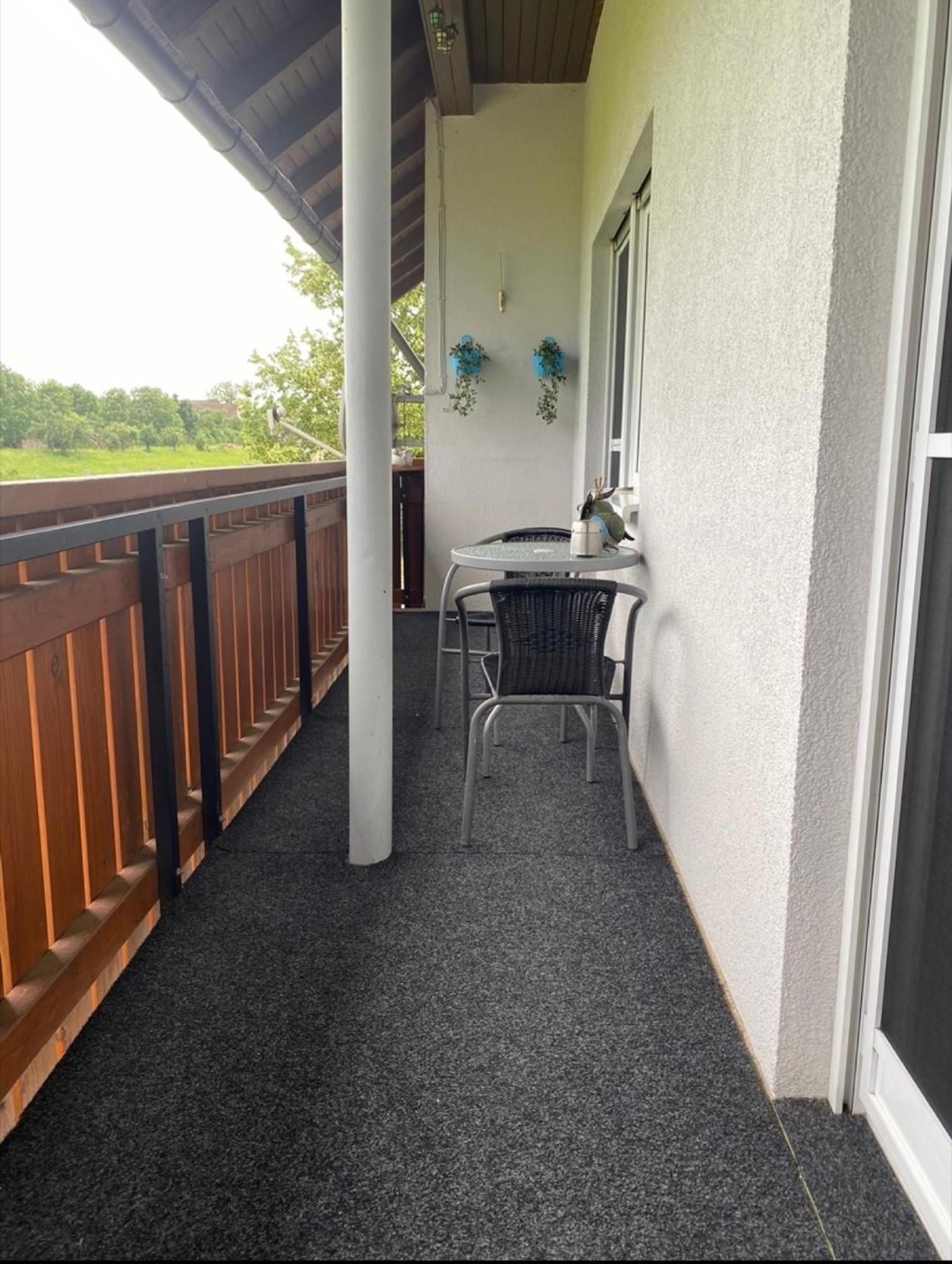 Apartment Wohner Petersaurach Eksteriør billede